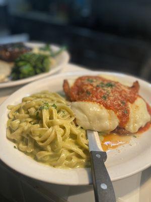 Chicken Parm Dinner Plate