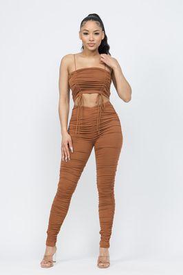 "Brown Shuga"
2pc Set 
Sizes: S, M, L, XL 
$34.99