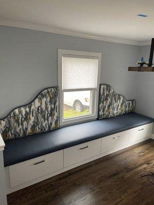 Upholstered Kitchen Banquette