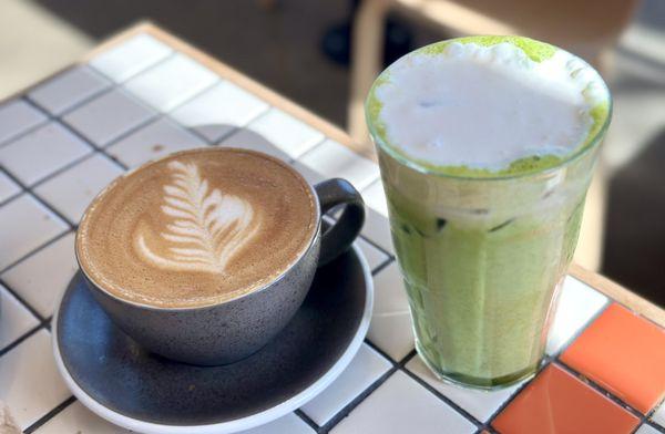 Latte & Matcha Cloud