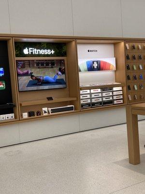 Fitness and Watch display