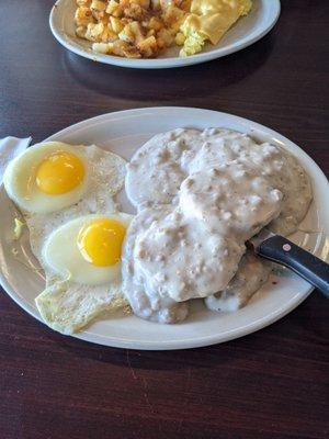 Biscuits and gravy