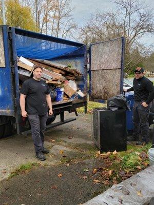 We make Junk Removal Fast , Friendly, and Professional