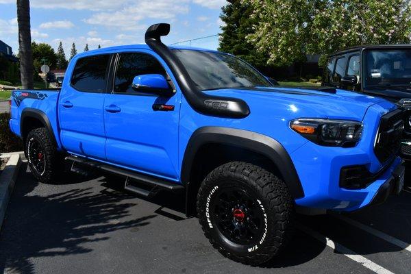 Toyota 4Runner TRD Paint Correction along with Ceramic Pro Gold package Installed