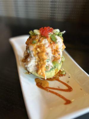 Lobster stuffed avocado