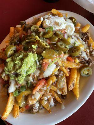 Asada Steak Chile Cheese Fries