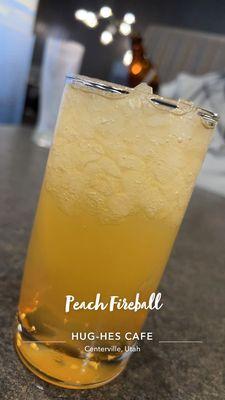 Peach fireball.