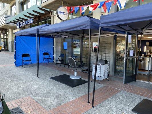 Supercuts Al Fresco... thank you for your support