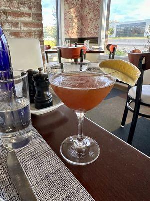 Fig pomegranate martini special