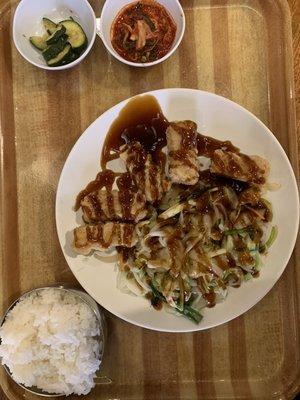 Tofu teriyaki $11.99