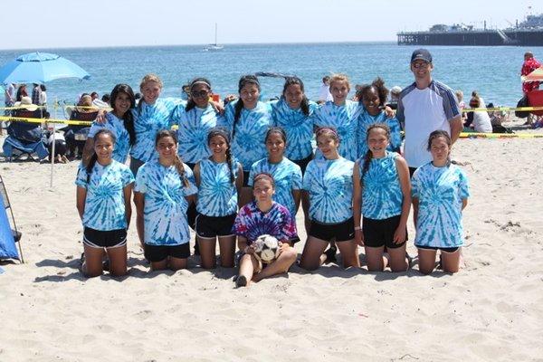 Beach Soccer team