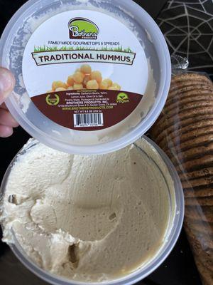 Hummus is delicious!!! So creamy.