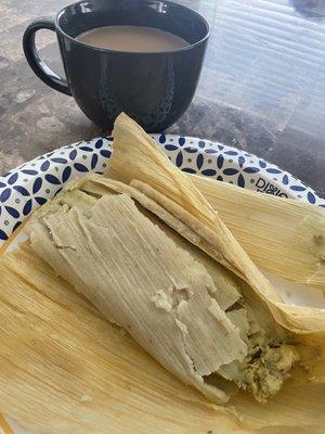 Chicken tamal