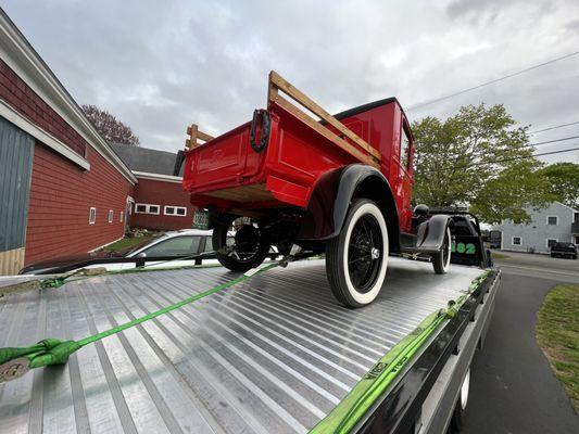 Antique Ford transport