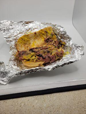 Pastrami sandwich