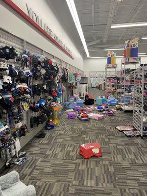 Completely disgusted ... you don't even want to see the racks . I would travel further out then to shop here.