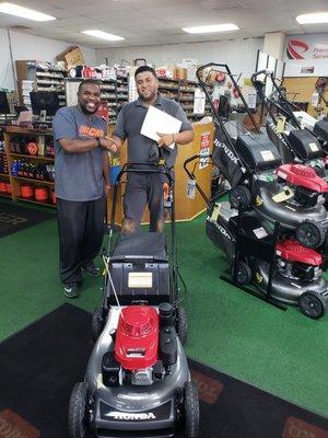 Congrats Luis! Thank you very much for choosing Mower Menders of Ga.