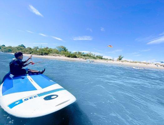 Kiteboarding