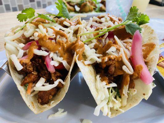 Chicken tacos