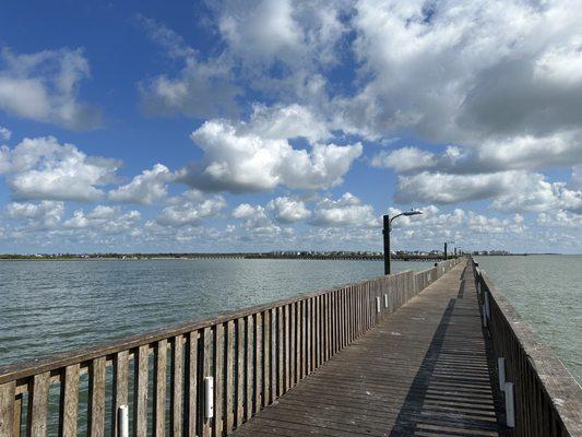 Pier at Goose Island State Park