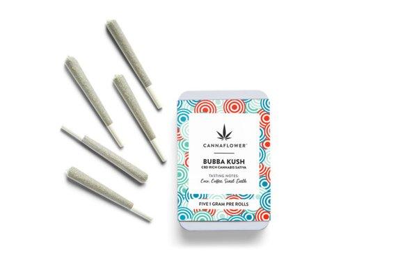 CBD Pre-Roll Flower Bubba Kush