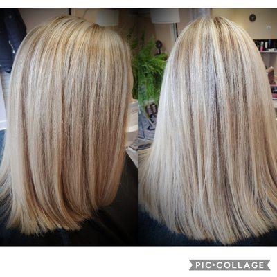 Blonde highlights for spring time!