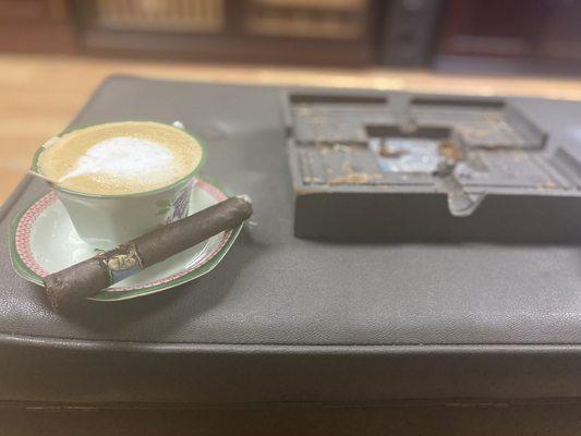 Cuban coffee and cigars