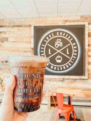 Chocolate turtle iced coffee Insta @rhodycoffee