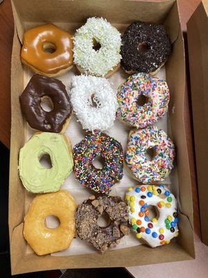 Assortment of donuts