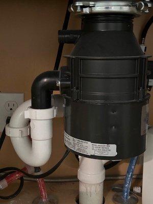 Garbage Disposal Installation Available with fixed rate pricing