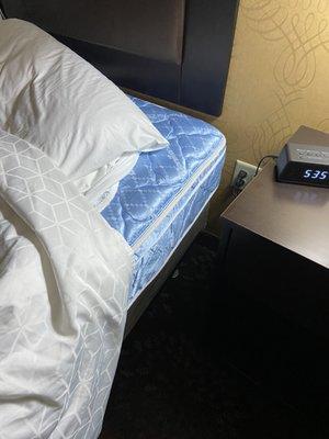 Uncomfortable mattress