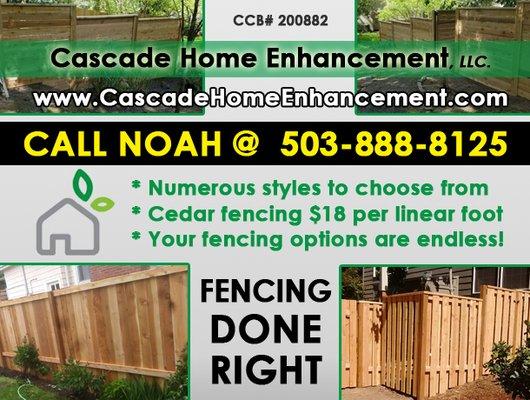 Cascade Home Enhancement