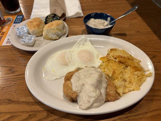 Grandpa's Country Fried Breakfast.