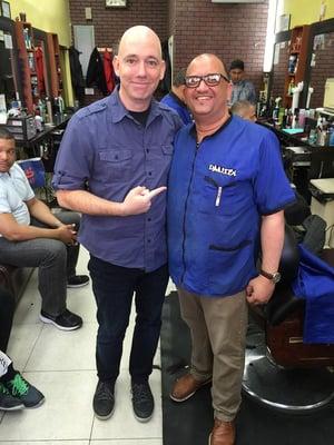 Daniel at Corniel Barber Shop