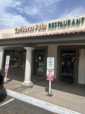 Entrance to the Restaurant