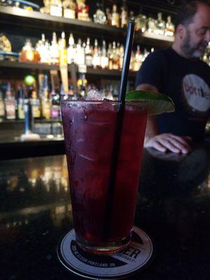 Yummy marionberry Wild Roots beverage