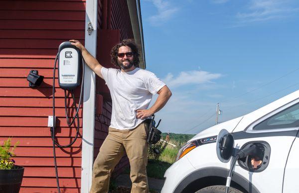 EV charging station installations by our licensed electricians