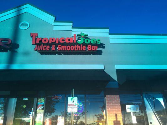 Tropical Joe's Smoothies in the Douglasville Promenade Plaza