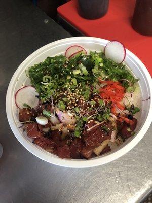 Ahi tuna poke SPECIAL