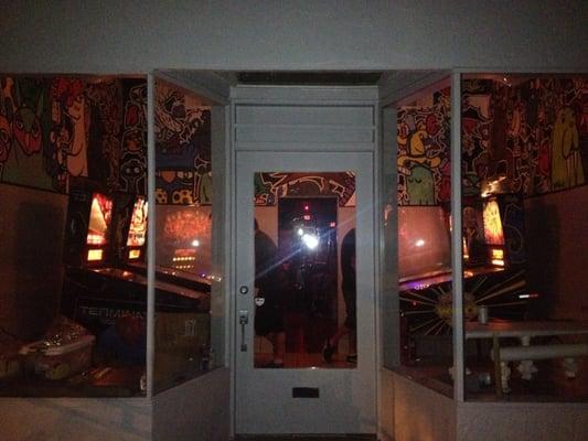 The pinball room