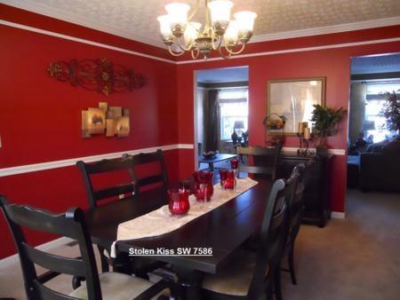 This interior photo of a dining room in Delaware is a great example of our interior work