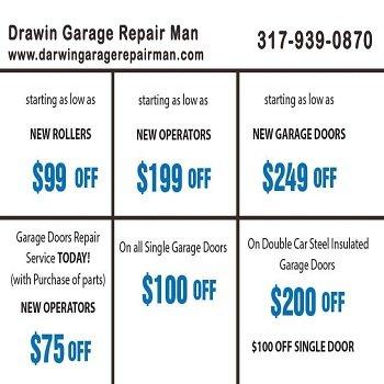 Drawin Garage Repair Man