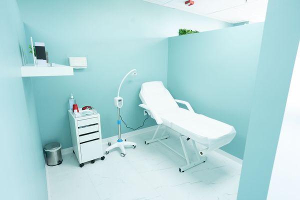 one of our whitening rooms