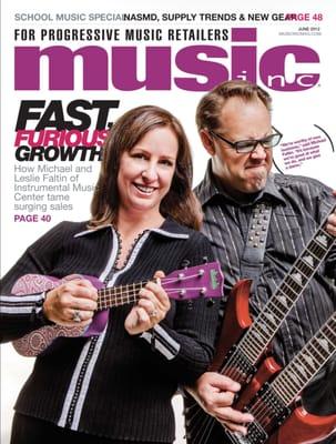 IMC was featured on the June 2012 Music Inc magazine (for music retailers).  Nationally recognized, locally owned and operated