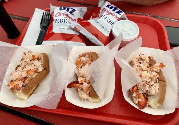 Ahhhh, New England lobster rolls