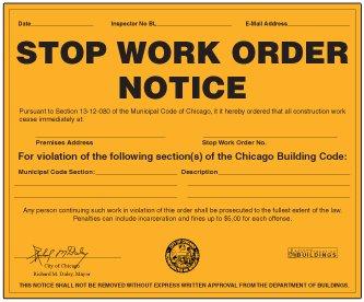 Never receive a stop work order if you hire Elite Permit Services