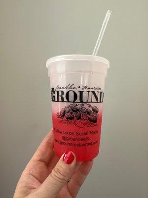 Fun color changing cups make for a fun keepsake!