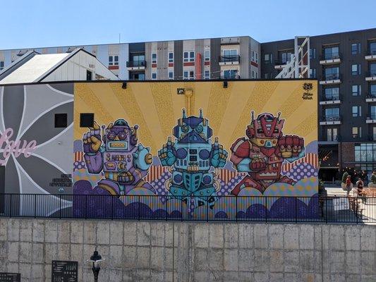 Robots in NoDa, Charlotte