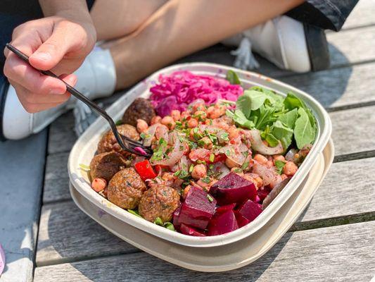 Butcher's Kofte (Meatball) Salad