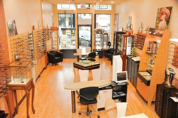 Check out our high end optical boutique!!